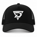 DO Logo Trucker Hat - Black/Black