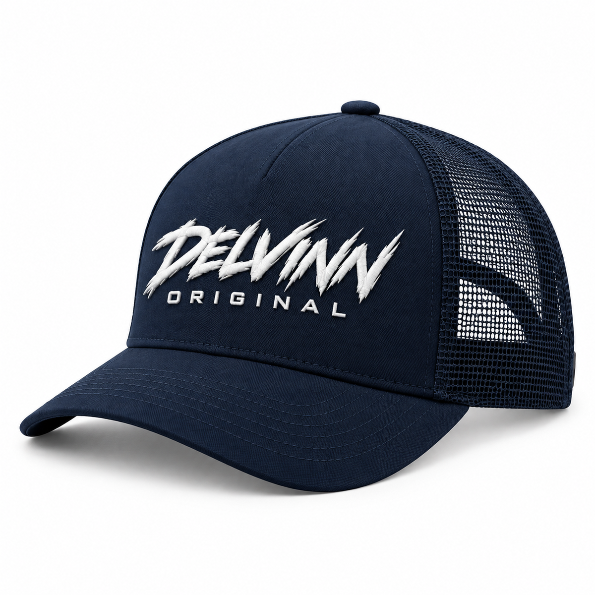 Signature Trucker Hat - Navy/Navy