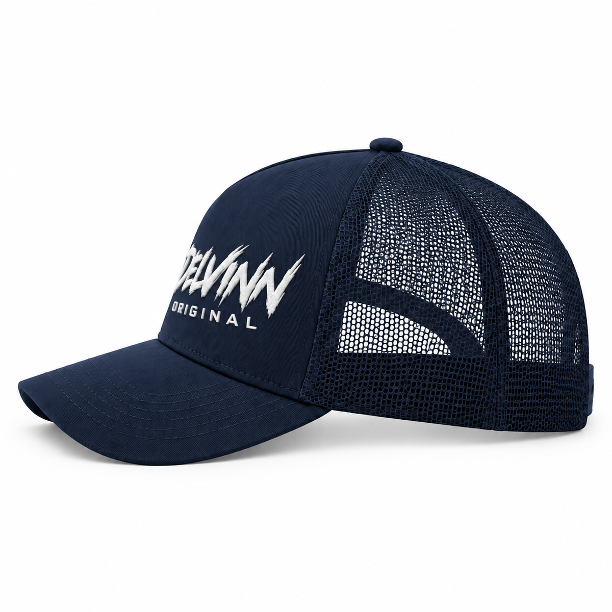 Signature Trucker Hat - Navy/Navy